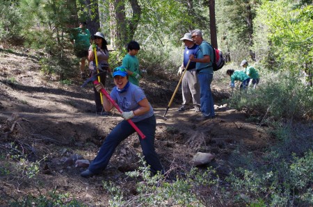 National Trails Day Saveria Tilden