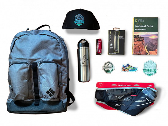 National Take a Hike Day 2022 Prize Package